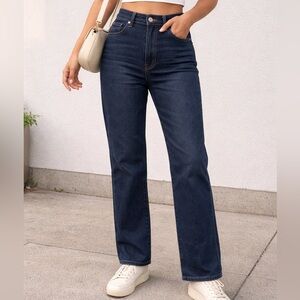 Levi Strauss Signature Vintage High Rise Straight Jeans – Dark Wash (NWT)